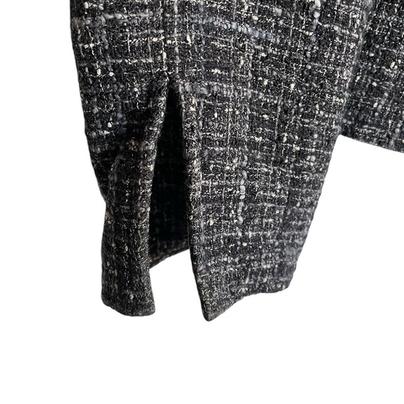 Lafayette 148 New York Tweed Button Lined Blazer Size 2 - Picture 4 of 11